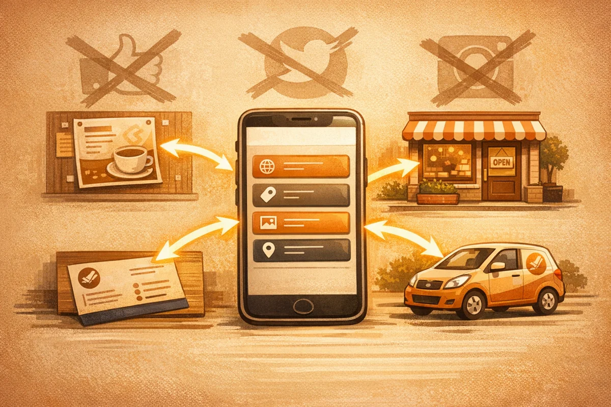 Nodus ohne Social Media: Deine Online-Präsenz in 5 Minuten